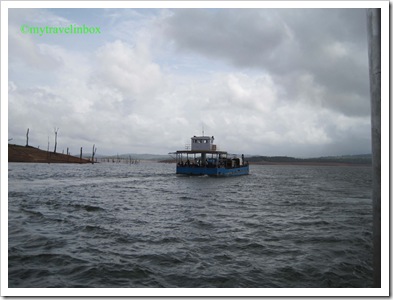 Sigandhur - Barge on water